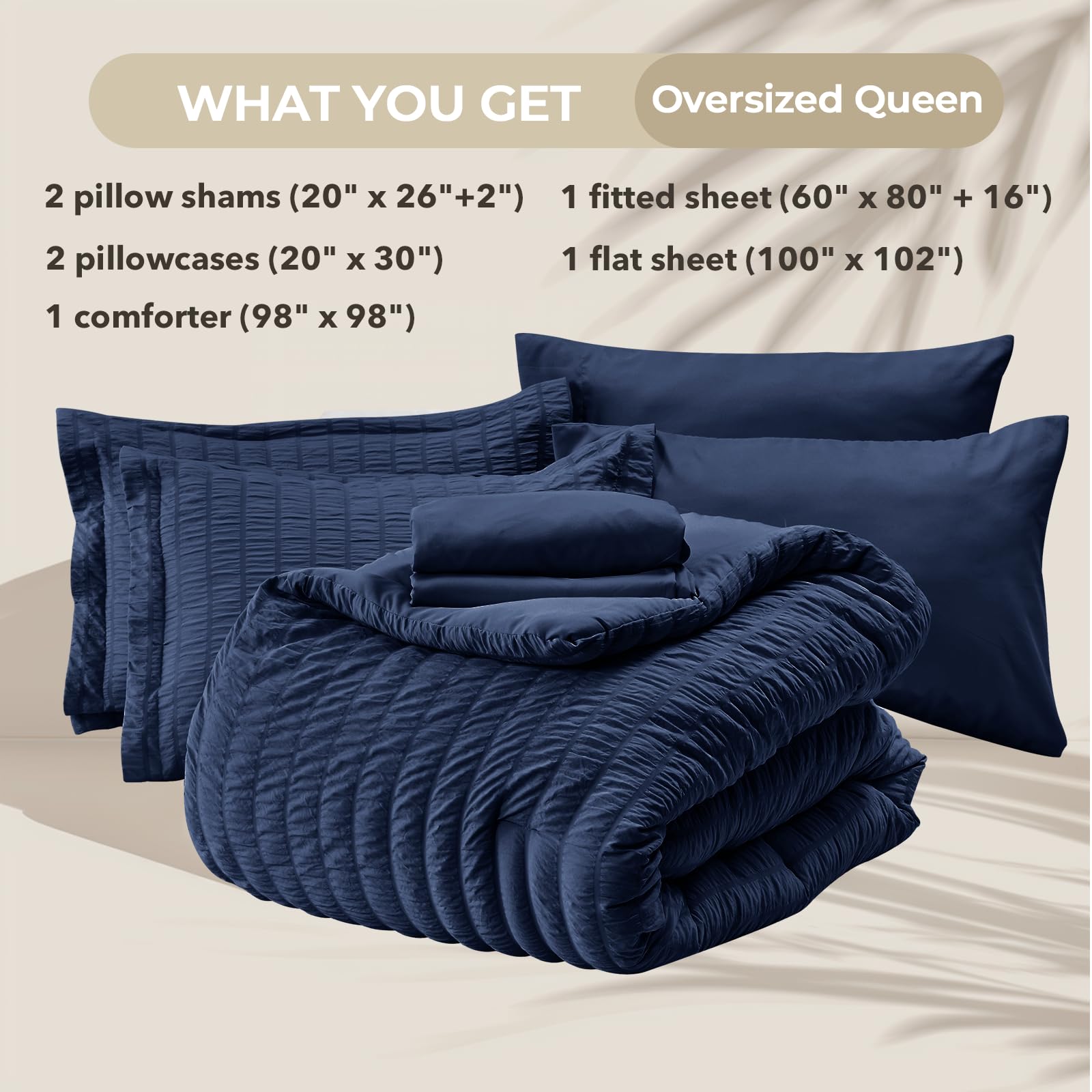 HYMOKEGE deep-pocket fitted sheet demonstrates secure fit for 12-15 inch mattresses