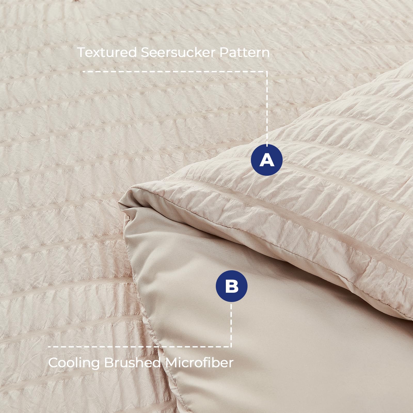 HYMOKEGE flat sheet provides smooth layering and easy laundering