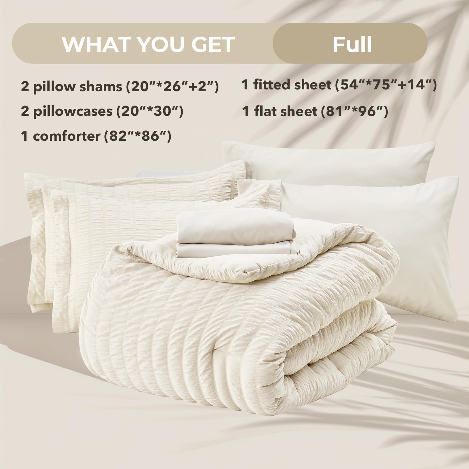 HYMOKEGE Ivory pillowcases 20 by 30 inches offer soft microfiber comfort and easy care.
