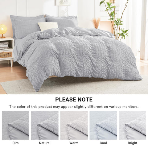 HYMOKEGE king-size dimensions shown with flat and fitted sheets for simple sizing.