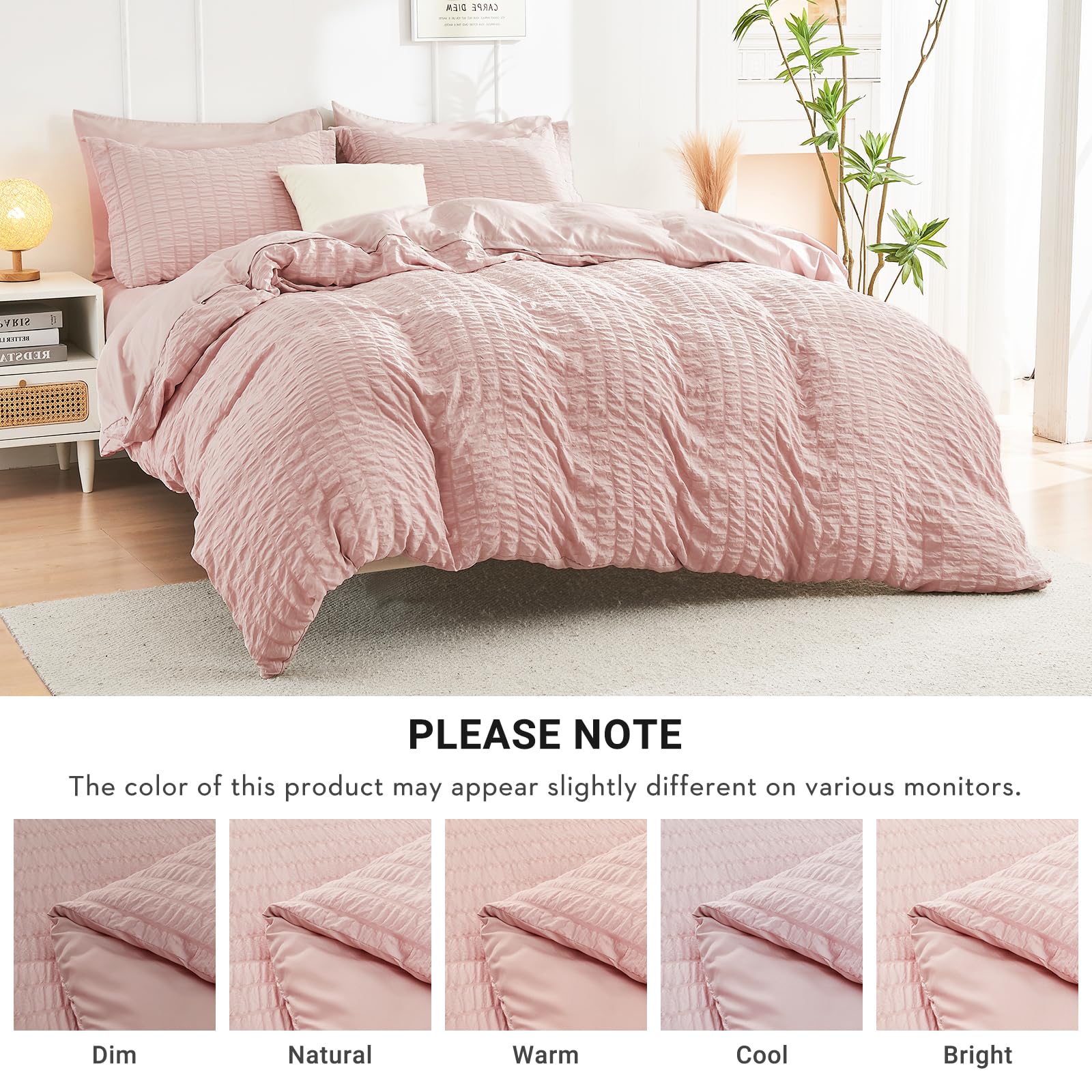 HYMOKEGE Rose Gold Queen packaging in vacuum bag for storage