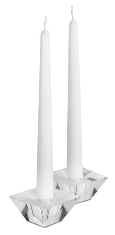 Hyoola 12-hour burn time taper candles extend ambiance for gatherings.