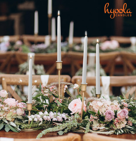 Hyoola aroma-free Shabbat candles provide versatile, scent-free ambience.