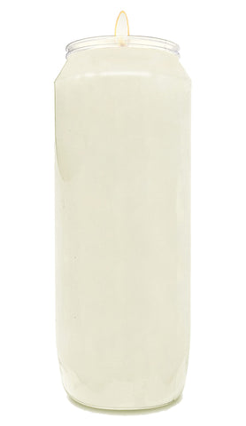 Hyoola vegetable-wax candle in a self-standing jar for safe, mess-free use.