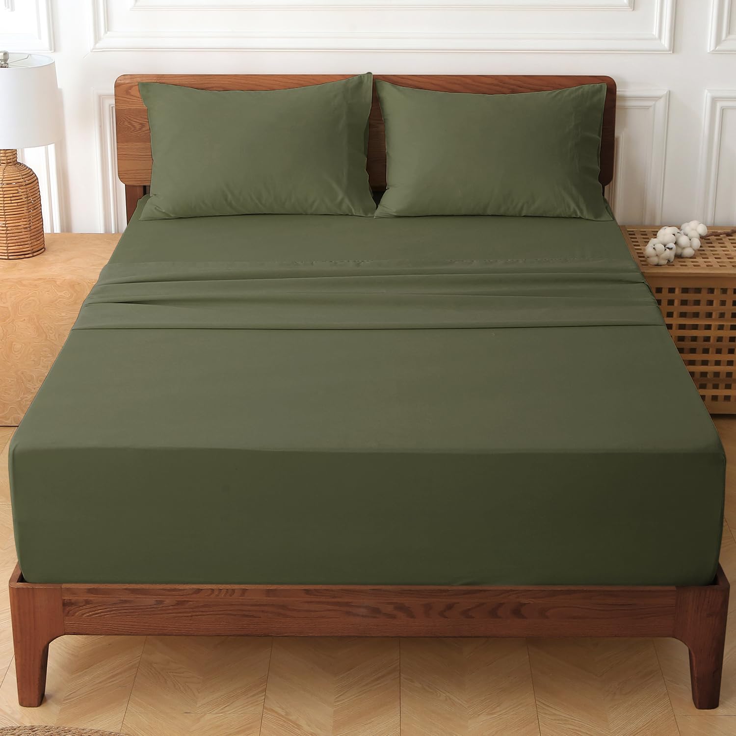 Hyprest deep-pocket queen set designed to fit 18-24 inch mattresses
