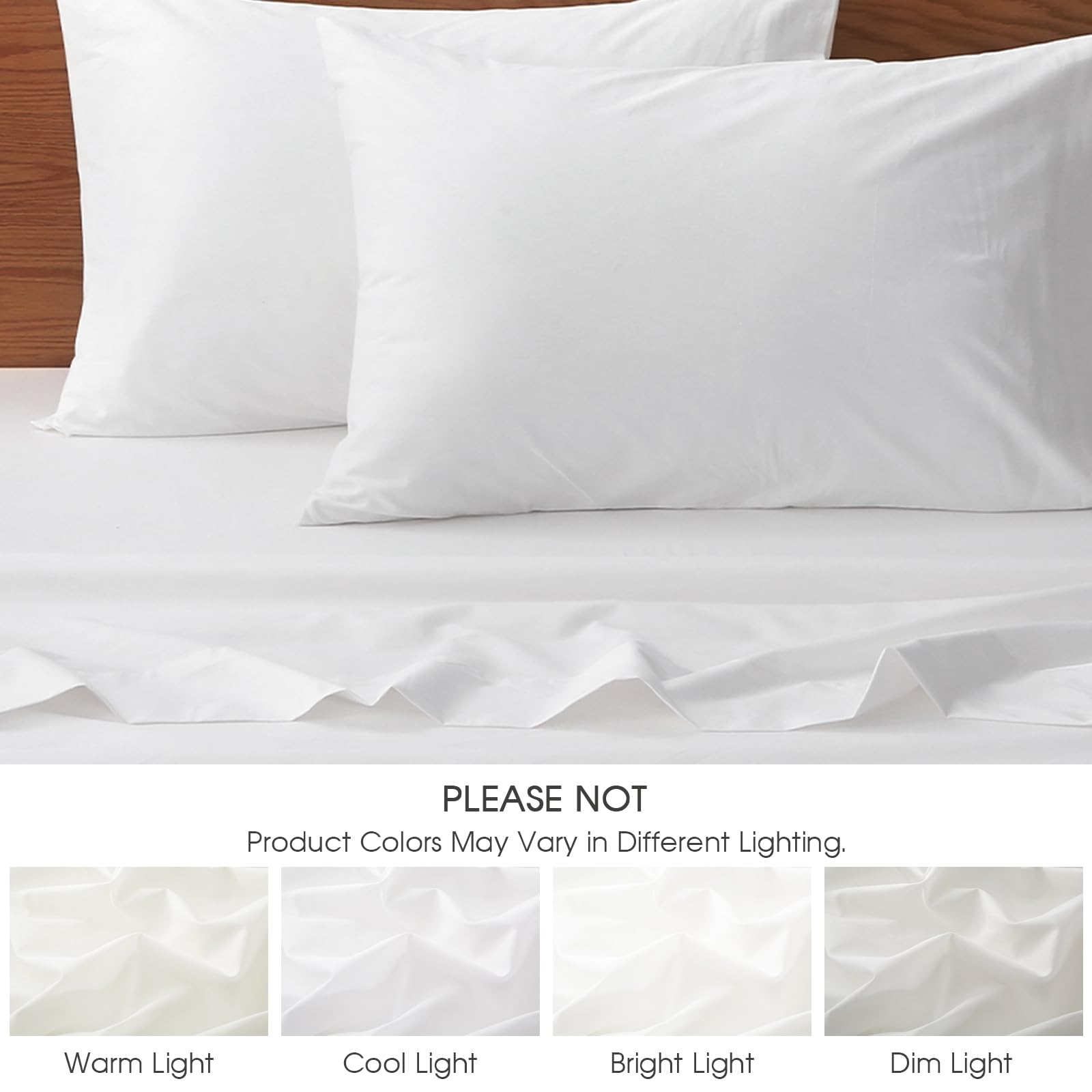 HYPREST easy care sheets machine washable on gentle cycle.