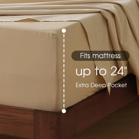 HYPREST elastic all around edge demonstrates secure fit.
