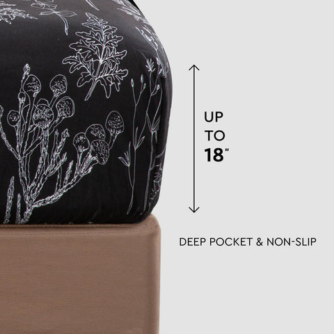 HYPREST California King flat sheet 108 by 102 inches for ample coverage.