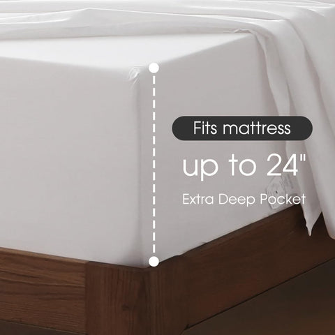 HYPREST king pillowcase 20x40 adds smooth texture and cozy warmth.