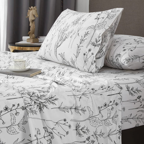 HYPREST queen pillowcases 20x30 highlight soft, wrinkle-resistant comfort.