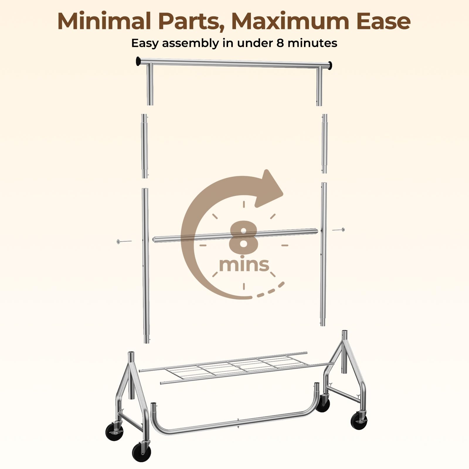 HYSEYY triangular base design provides ultra-stable support.