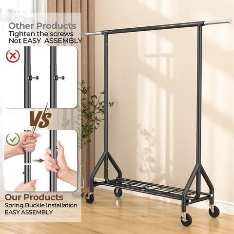 HYSEYY lockable wheels for secure use and parking