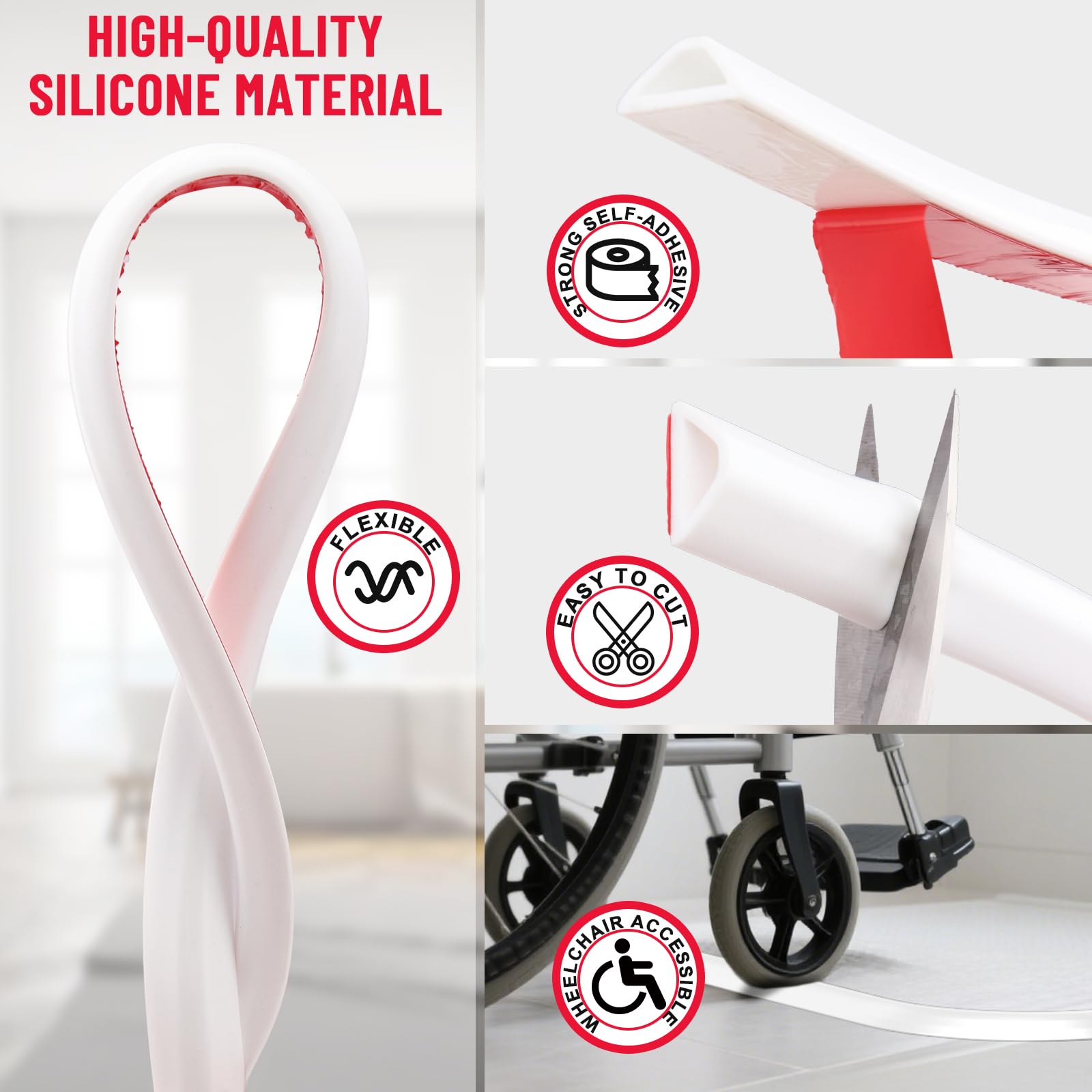 Hzetuu durable silicone provides long-lasting waterproof protection with easy maintenance.