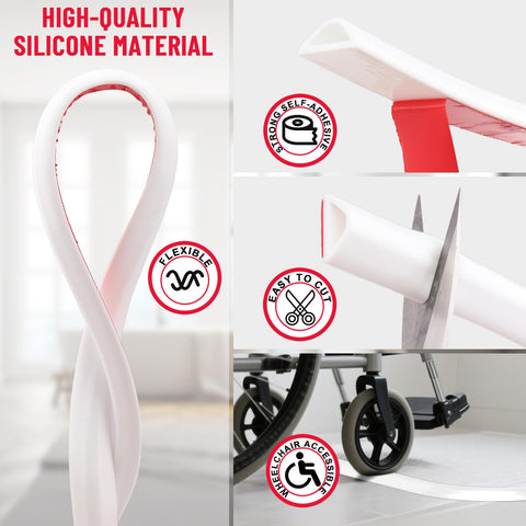 Hzetuu durable silicone provides long-lasting waterproof protection with easy maintenance.