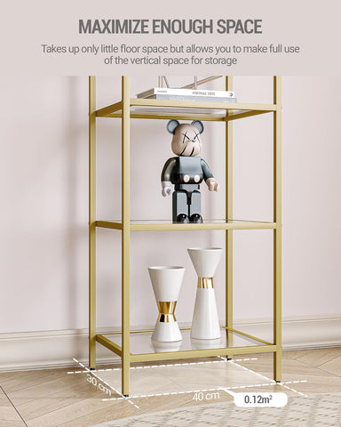 Hzuaneri adjustable feet keep shelves level on uneven floors.