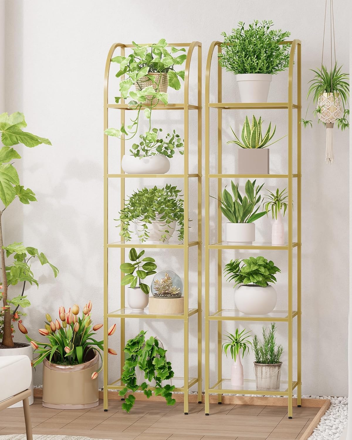 Hzuaneri bathroom or home office display shelf for décor and essentials