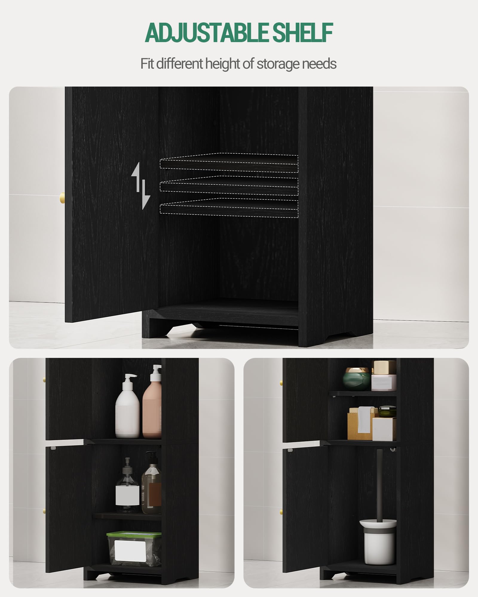 Hzuaneri arched door design adds a stylish touch to bathrooms.
