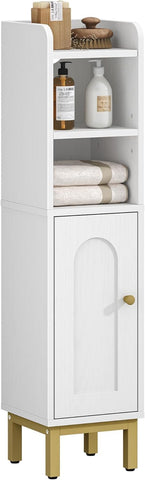 Simple assembly process for Hzuaneri bathroom cabinet with labeled parts
