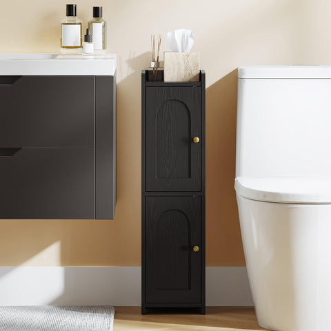 Hzuaneri bathroom storage cabinet with two doors keeps items dry and tidy