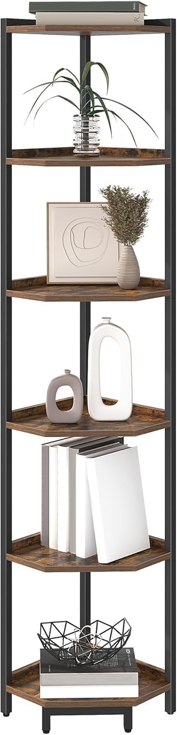 Hzuaneri bedroom corner used for storage and display.