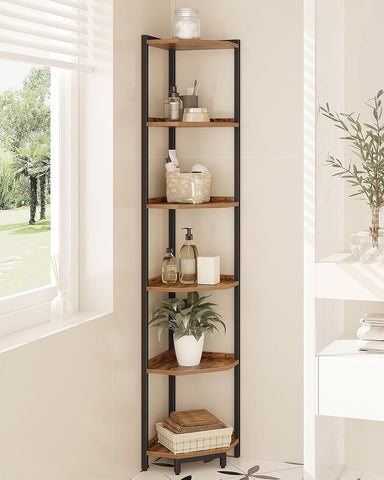 Hzuaneri living room corner setup maximizes space.