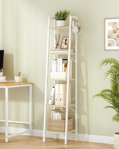 Space-saving design suits narrow corners and tight rooms.