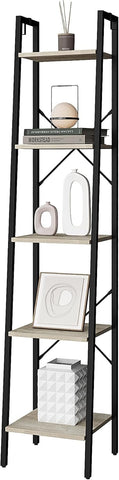 Hzuaneri ladder shelf with two hooks offering convenient hanging storage