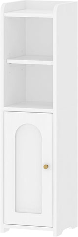 Hzuaneri light ivory finish blends with diverse bathroom decor.