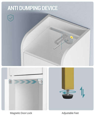 Hzuaneri metal base protects from moisture and simplifies cleaning.