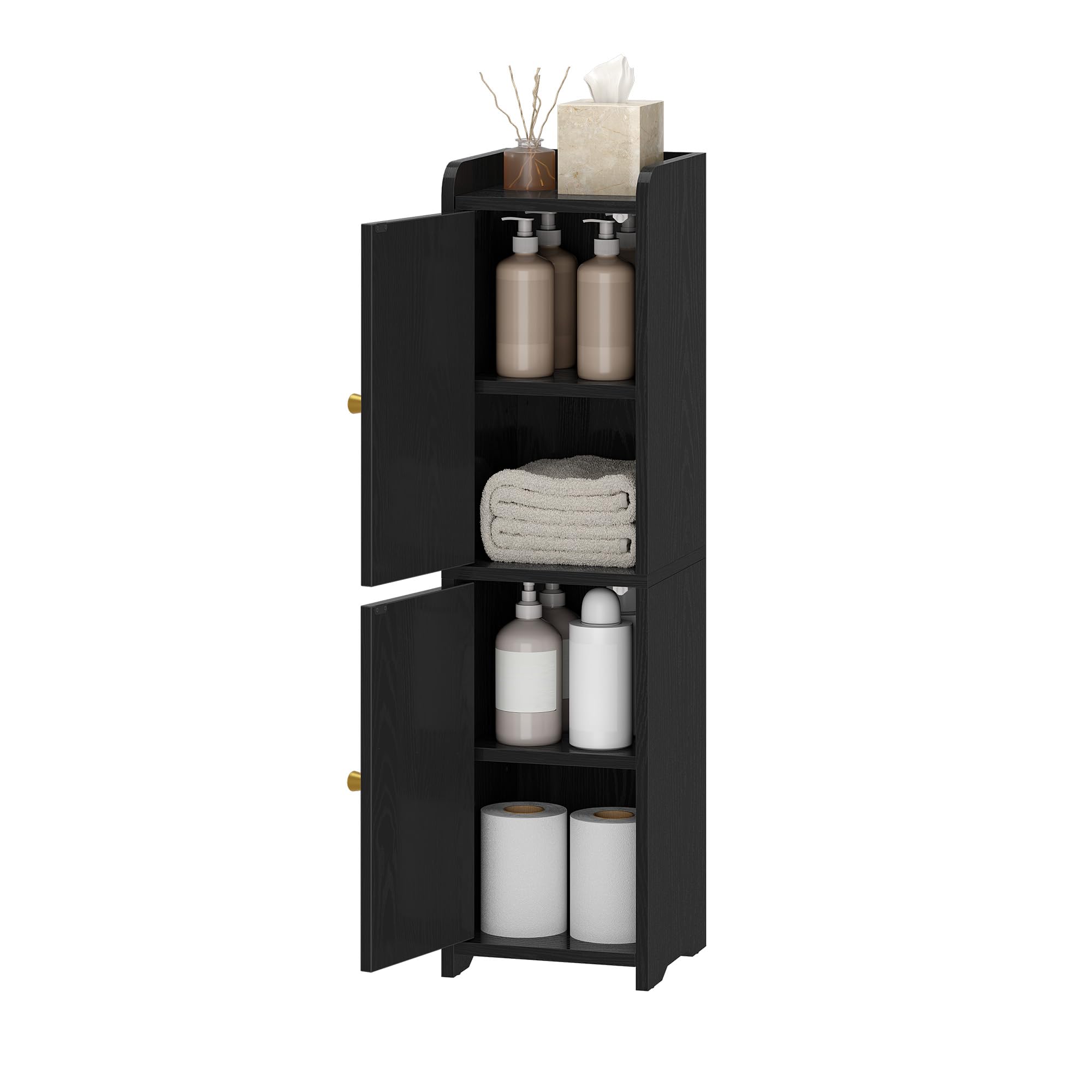 Hzuaneri narrow toilet paper storage fits tight spaces