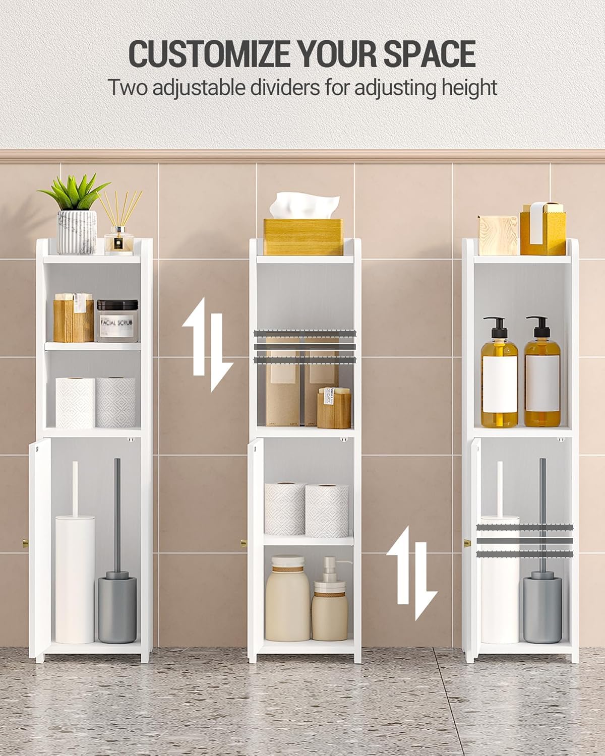 Hzuaneri detail reveals sturdy particle board and steel accents for durability.