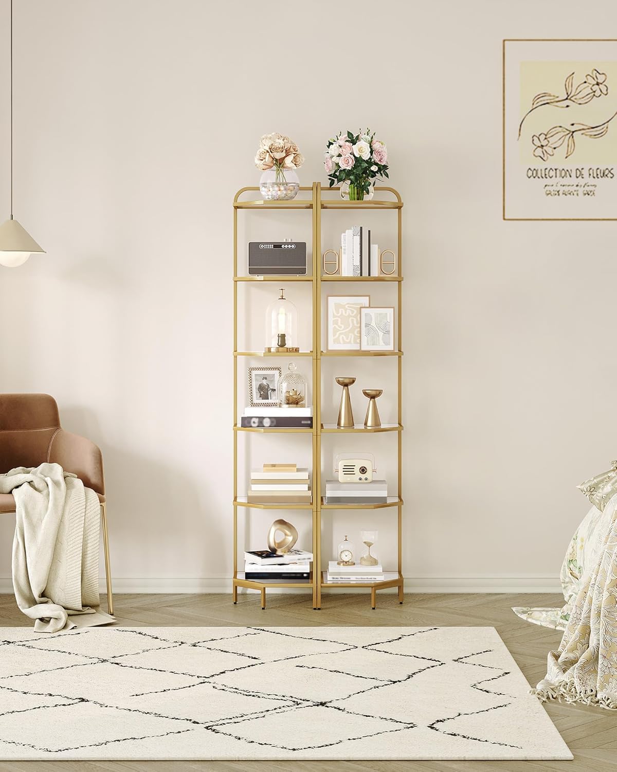 Hzuaneri space-saving corner design fits small apartments beautifully.