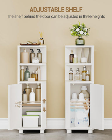 Hzuaneri vertical partition storage keeps items organized without digging