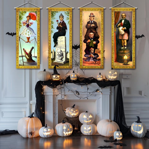 ianthe Haunted Room Decor Collection 4pc: dramatic backdrop for photos
