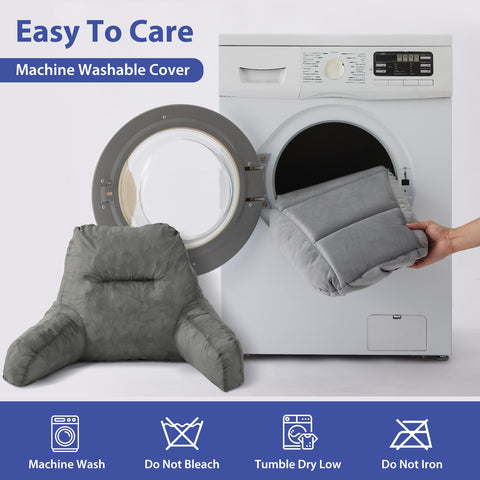 IASEAHK Reading Pillow versatile for bed, sofa, or floor use.