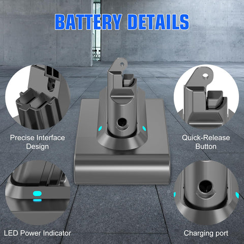 Ibanti battery safety protections icons illustrate overcharge and short-circuit safeguards