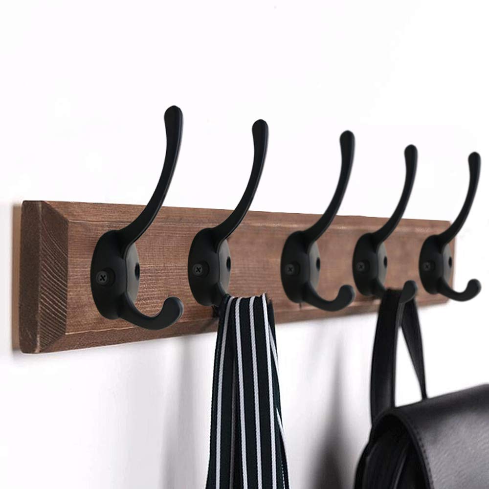 IBosins 64 screws included for secure wall mounting of hooks