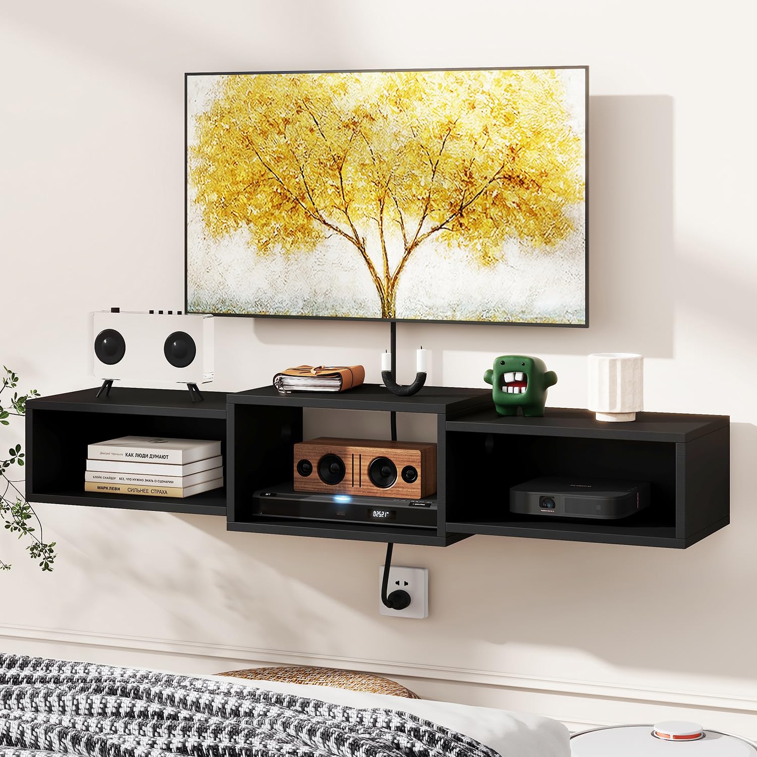 IBUYKE compatibility with 40–60 inch TVs provides versatile mounting options.