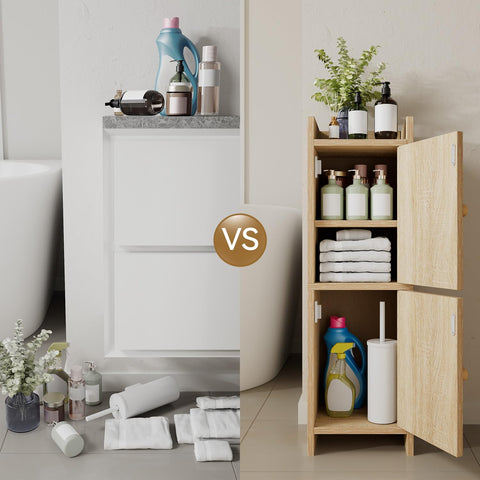 IBUYKE versatile placement ideas for bathroom, laundry, or hallway