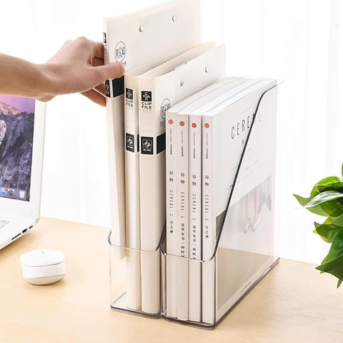 ICCGBHGO desk organizer vertical file display for efficient filing.