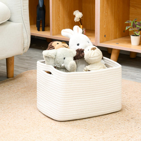 ICERZCZ decorative baskets on a dresser adding texture to decor