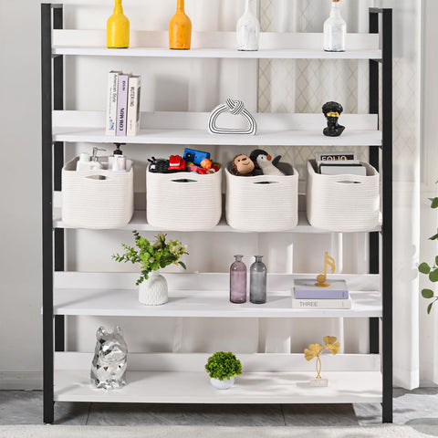 ICERZCZ storage baskets on shelf showcasing neat, cohesive storage