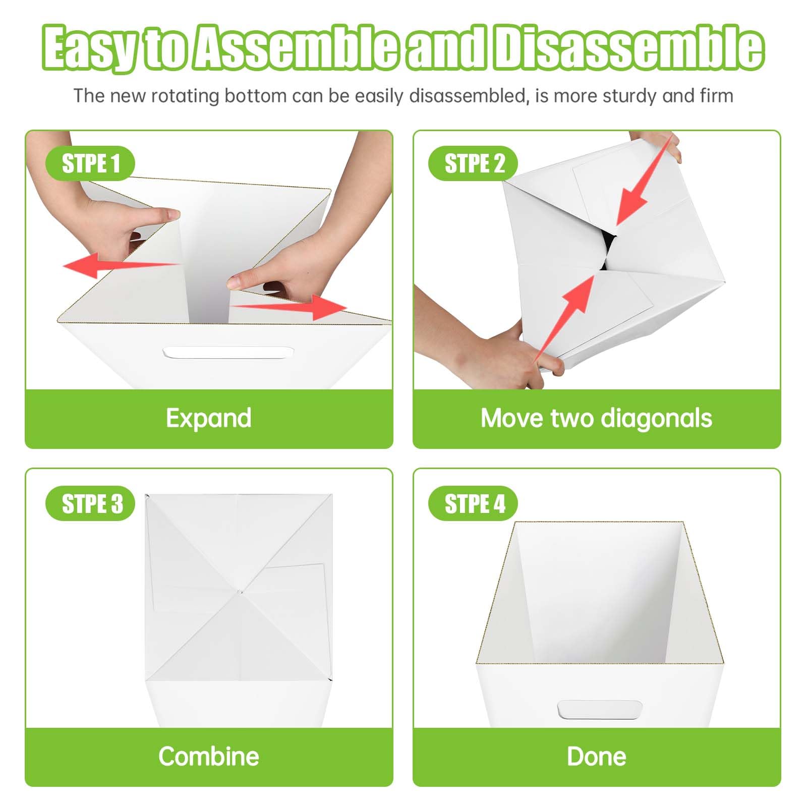 Ickimee reinforced rim works with liners for tidy lids during events.