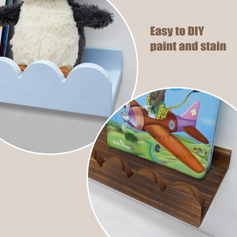 icnjdmopclean natural pine shelves show wood texture that fits various styles