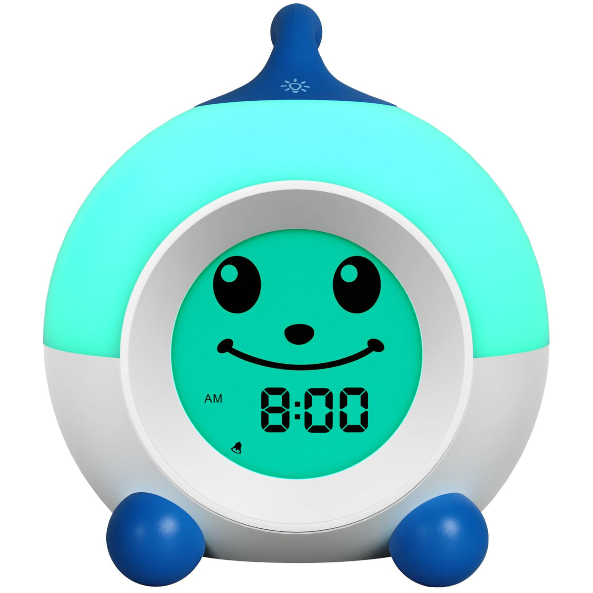 I·CODE Ok to Wake clock emoji wake indicator signals kids when to rise