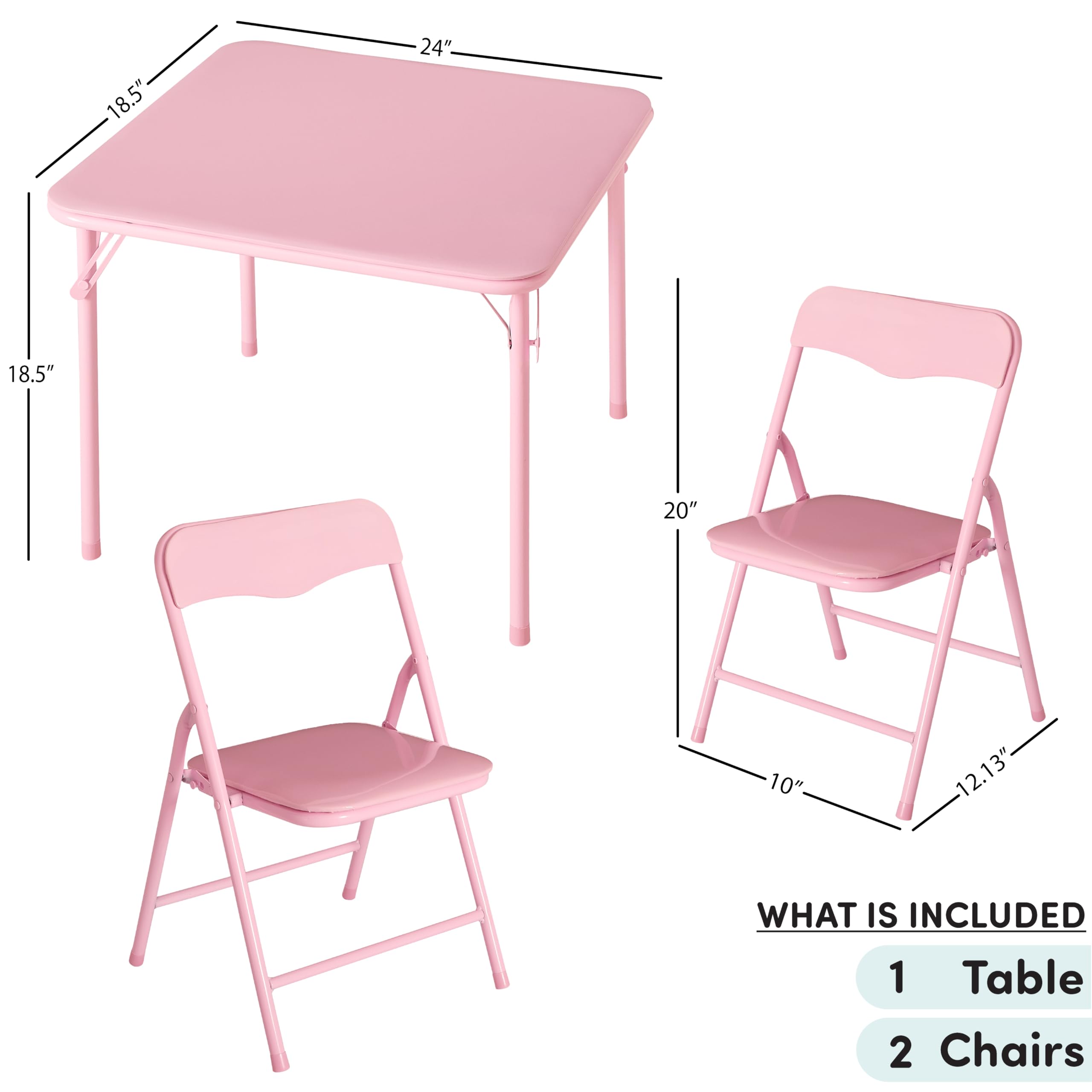Idea Nuova Heritage Kids folding table – easy storage.