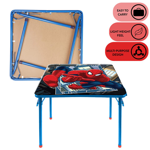 Idea Nuova Spider-Man table top close-up with vinyl surface