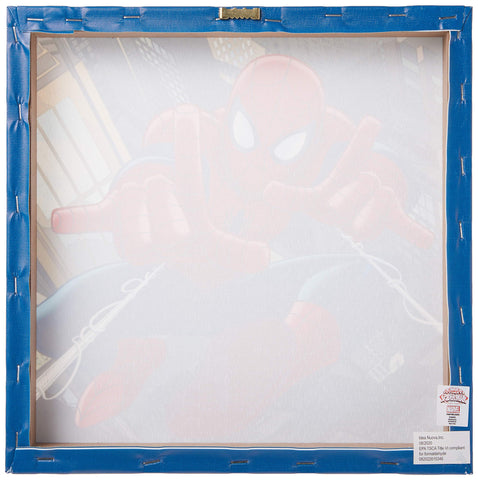 Idea Nuova Spider-Man canvas panel designed for easy mounting in any room.