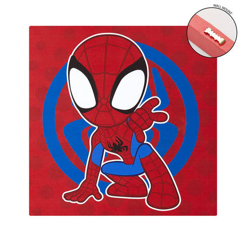 Idea Nuova Spidey and His Amazing Friends panel features bold colors to spark imagination