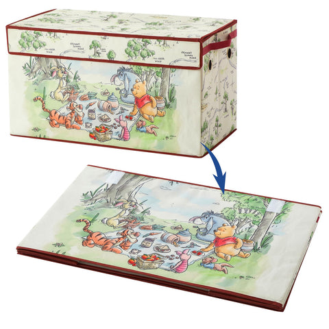Idea Nuova Winnie the Pooh trunk in a bright playroom for clutter control